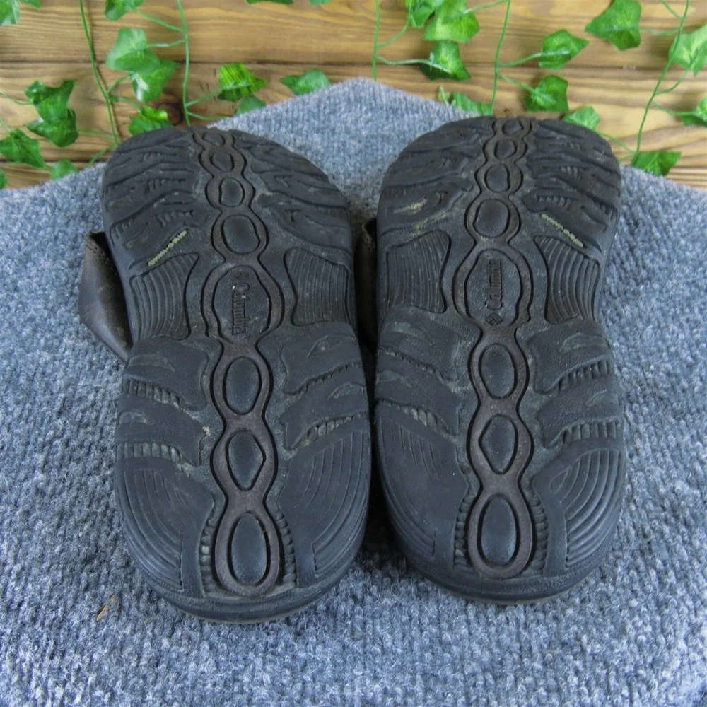 Columbia Men's  Flip Flop Brown Leather Size 10‎ Medium  Used 2025